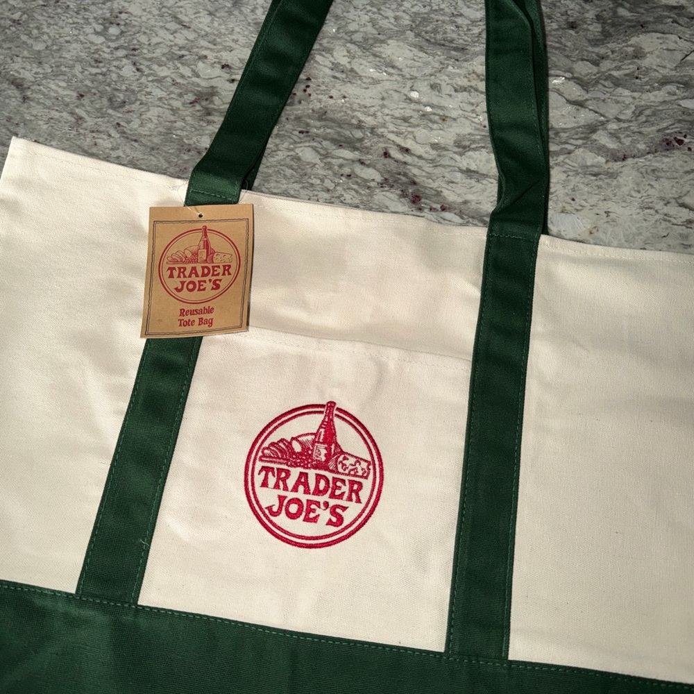 Trader Joe's Reusable Canvas Tote Bag